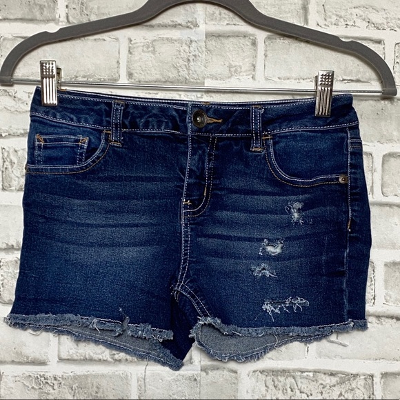 Justice Other - 4/$25 Justice Cut Off distressed Jean Shorts 14